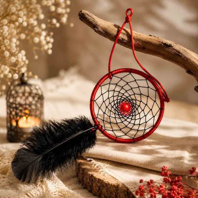 آویز دریم کچر مدل پر سیاه، کابوس گیر